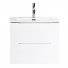 Тумба подвесная с раковиной BelBagno ETNA39-500/390-2C-SO-BL-P + BB500/390ETL