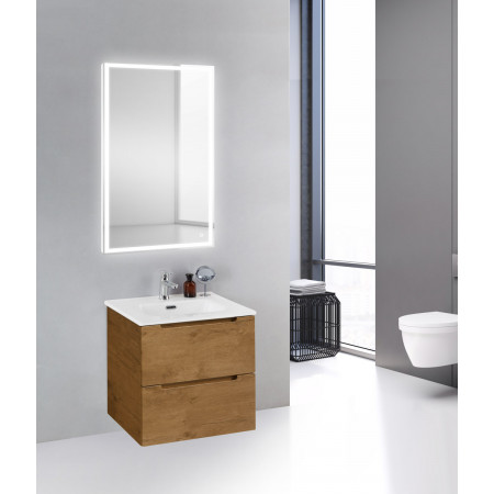 Тумба подвесная с раковиной BelBagno ETNA39-500/390-2C-SO-RN-P+BB500/390ETL Тумба подвесная с раковиной BelBagno ETNA39-500/390-2C-SO-RN-P+BB500/390ETL