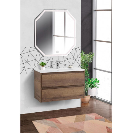 Тумба подвесная с раковиной BelBagno KRAFT 39-800/390-2C-SO-RT Тумба подвесная с раковиной BelBagno KRAFT 39-800/390-2C-SO-RT