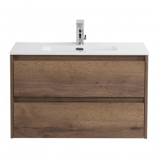 Тумба подвесная с раковиной BelBagno KRAFT 39-800/390-2C-SO-RT