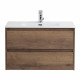 Тумба подвесная с раковиной BelBagno KRAFT 39-800/390-2C-SO-RT Тумба подвесная с раковиной BelBagno KRAFT 39-800/390-2C-SO-RT