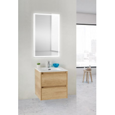 Тумба подвесная с раковиной BelBagno KRAFT 39-500/390-2C-SO-RNN