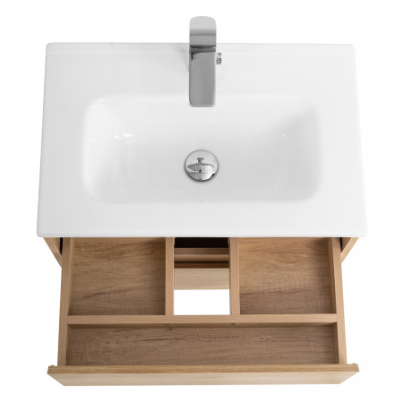 Тумба подвесная с раковиной BelBagno KRAFT 39-500/390-2C-SO-RNN Тумба подвесная с раковиной BelBagno KRAFT 39-500/390-2C-SO-RNN