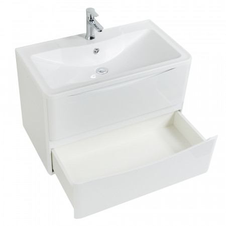 Мебель для ванной комнаты подвесная BelBagno ACQUA-900-2C-SO-BL 90см Bianco Lucido Мебель для ванной комнаты подвесная BelBagno ACQUA-900-2C-SO-BL 90см Bianco Lucido