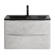 Мебель для ванной комнаты подвесная BelBagno ACQUA-800-2C-SO-CVG 80см Cemento Verona Grigio