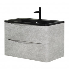 Мебель для ванной комнаты подвесная BelBagno ACQUA-800-2C-SO-CVG 80см Cemento Verona Grigio