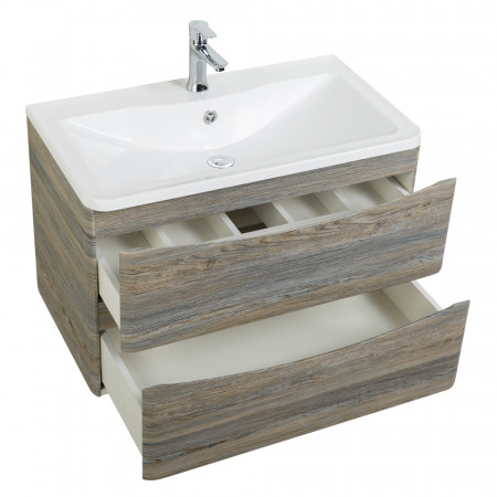 Мебель для ванной комнаты подвесная BelBagno ACQUA-800-2C-SO-PS 80см Pino Scania Мебель для ванной комнаты подвесная BelBagno ACQUA-800-2C-SO-PS 80см Pino Scania
