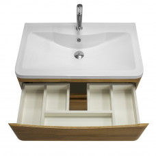 Мебель для ванной комнаты подвесная BelBagno ACQUA-900-2C-SO-RR 90см Rovere Rustico