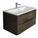 Мебель для ванной комнаты подвесная BelBagno ACQUA-800-2C-SO-RNG 80см Rovere Nature Grigio Мебель для ванной комнаты подвесная BelBagno ACQUA-800-2C-SO-RNG 80см Rovere Nature Grigio