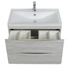 Мебель для ванной комнаты подвесная BelBagno ACQUA-900-2C-SO-RVB 90см Rovere Vintage Bianco