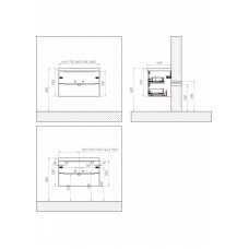 Мебель для ванной комнаты BelBagno ETNA-700-2C-SO-RN-P