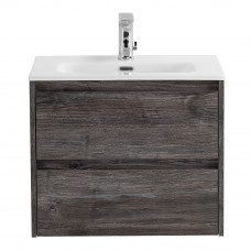 Тумба подвесная с раковиной BelBagno KRAFT 39-600/390-2C-SO-PP