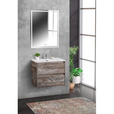 Тумба подвесная с раковиной BelBagno KRAFT 39-600/390-2C-SO-PP Тумба подвесная с раковиной BelBagno KRAFT 39-600/390-2C-SO-PP