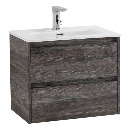 Тумба подвесная с раковиной BelBagno KRAFT 39-600/390-2C-SO-PP Тумба подвесная с раковиной BelBagno KRAFT 39-600/390-2C-SO-PP