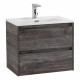 Тумба подвесная с раковиной BelBagno KRAFT 39-600/390-2C-SO-PP Тумба подвесная с раковиной BelBagno KRAFT 39-600/390-2C-SO-PP