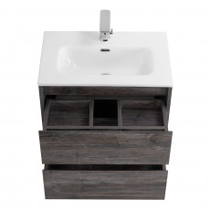 Тумба подвесная с раковиной BelBagno KRAFT 39-600/390-2C-SO-PP