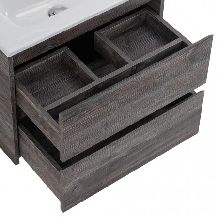 Тумба подвесная с раковиной BelBagno KRAFT 39-600/390-2C-SO-PP Тумба подвесная с раковиной BelBagno KRAFT 39-600/390-2C-SO-PP