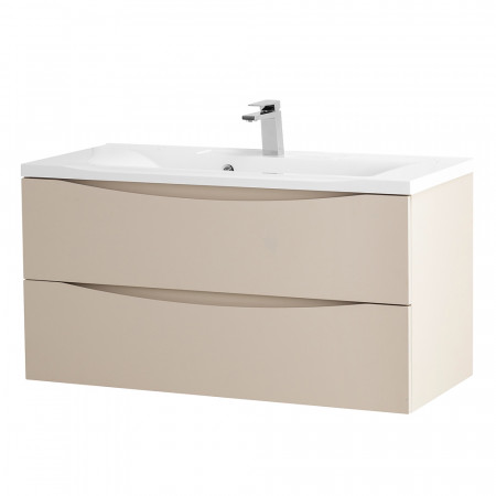 Тумба подвесная с раковиной BelBagno MARINO-1000-2C-SO-CO-P Тумба подвесная с раковиной BelBagno MARINO-1000-2C-SO-CO-P