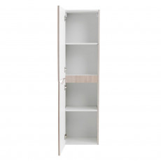 Пенал подвесной BelBagno FLY-MARINO-1500-2A-SC-RG-P-L левосторонний, Rovere Grigio