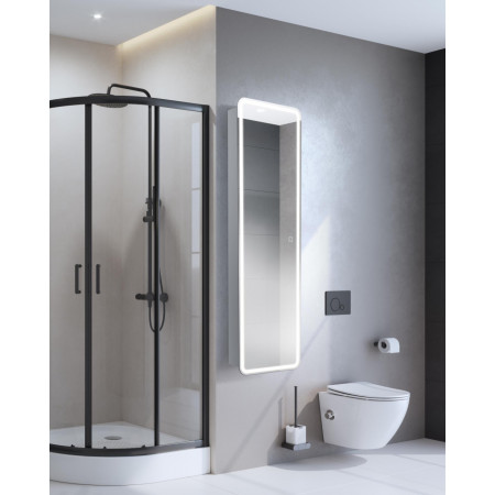 Зеркало-шкаф BelBagno SPC-MAR-450/1600-1A-LED-TCH с подсветкой Зеркало-шкаф BelBagno SPC-MAR-450/1600-1A-LED-TCH с подсветкой