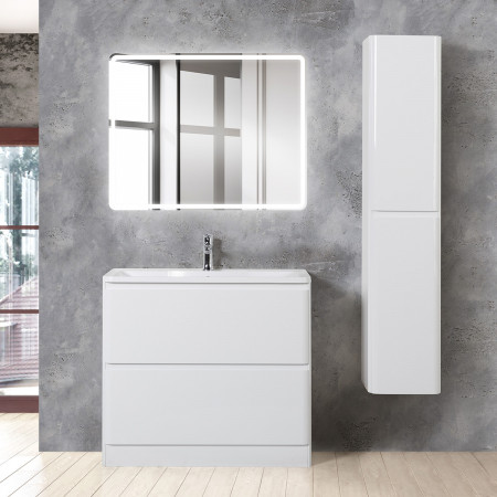 Пенал подвесной BelBagno ALBANO-1600-2A-SC-BL-P универсальный, Bianco Lucido Пенал подвесной BelBagno ALBANO-1600-2A-SC-BL-P универсальный, Bianco Lucido
