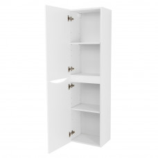 Пенал подвесной BelBagno FLY-MARINO-1500-2A-SC-BL-P-L левосторонний, Bianco Lucido