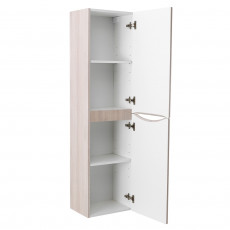 Пенал подвесной BelBagno FLY-MARINO-1500-2A-SC-RG-P-R правосторонний, Rovere Grigio