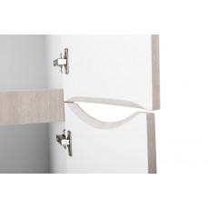 Пенал подвесной BelBagno FLY-MARINO-1500-2A-SC-RG-P-R правосторонний, Rovere Grigio