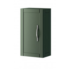 Шкафчик узкий подвесной с одной распашной дверцей, реверсивный Cezares TIFFANY 55333 Verde opaco