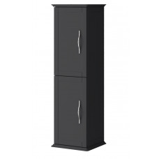 Пенал подвесной с двумя распашными дверцами, реверсивный Cezares TIFFANY 54964 Nero grafite