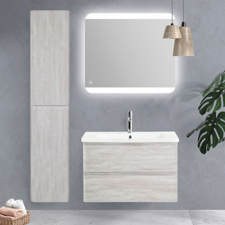 Пенал подвесной BelBagno ALBANO-1600-2A-SC-RVB-P универсальный, Rovere Vintage Bianco Пенал подвесной BelBagno ALBANO-1600-2A-SC-RVB-P универсальный, Rovere Vintage Bianco