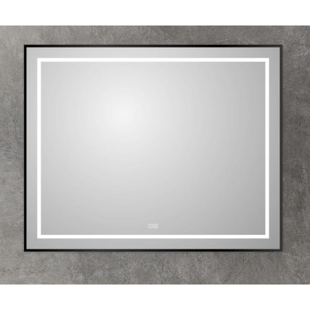Зеркало BelBagno SPC-KRAFT-1000-800-LED-TCH-WARM-NERO Зеркало BelBagno SPC-KRAFT-1000-800-LED-TCH-WARM-NERO