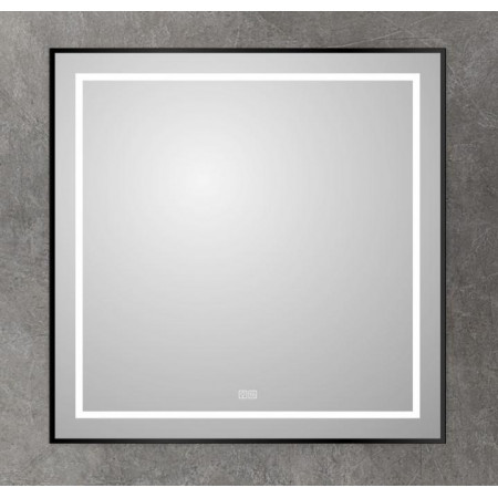 Зеркало BelBagno SPC-KRAFT-800-800-LED-TCH-WARM-NERO Зеркало BelBagno SPC-KRAFT-800-800-LED-TCH-WARM-NERO