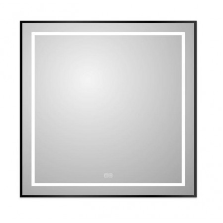 Зеркало BelBagno SPC-KRAFT-800-800-LED-TCH-WARM-NERO Зеркало BelBagno SPC-KRAFT-800-800-LED-TCH-WARM-NERO