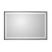 Зеркало BelBagno SPC-KRAFT-1200-800-LED-TCH-WARM-NERO