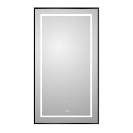 Зеркало BelBagno SPC-KRAFT-500-900-LED-TCH-WARM-NERO Зеркало BelBagno SPC-KRAFT-500-900-LED-TCH-WARM-NERO