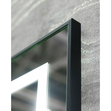 Зеркало BelBagno SPC-KRAFT-500-900-LED-TCH-WARM-NERO Зеркало BelBagno SPC-KRAFT-500-900-LED-TCH-WARM-NERO