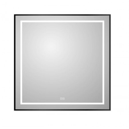 Зеркало BelBagno SPC-KRAFT-900-800-LED-TCH-WARM-NERO Зеркало BelBagno SPC-KRAFT-900-800-LED-TCH-WARM-NERO