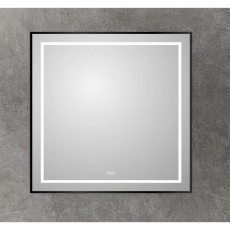 Зеркало BelBagno SPC-KRAFT-900-800-LED-TCH-WARM-NERO Зеркало BelBagno SPC-KRAFT-900-800-LED-TCH-WARM-NERO