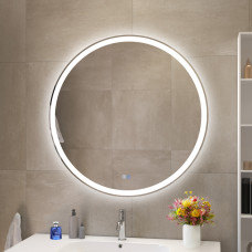 Зеркало Cezares CZR-SPC-MC-800-RGB-TCH с LED подсветкой и RGB подсветкой с сенсорным выключателем и диммером
