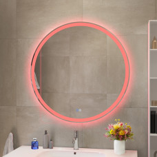 Зеркало Cezares CZR-SPC-MC-800-RGB-TCH с LED подсветкой и RGB подсветкой с сенсорным выключателем и диммером