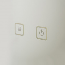 Зеркало BelBagno SPC-GRT-1200-800-LED-TCH-SND со встроенной подсветкой, голосовым управлением и подогревом