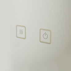 Зеркало BelBagno SPC-GRT-1200-800-LED-TCH-SND со встроенной подсветкой, голосовым управлением и подогревом
