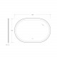 Зеркало Cezares CZR-SPC-GIUBILEO-1200-800-TCH-WARM Зеркало Cezares CZR-SPC-GIUBILEO-1200-800-TCH-WARM