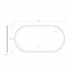 Зеркало Cezares CZR-SPC-GIUBILEO-1500-800-TCH-WARM Зеркало Cezares CZR-SPC-GIUBILEO-1500-800-TCH-WARM