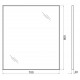 Зеркало BelBagno SPC-AL-700-800 Зеркало BelBagno SPC-AL-700-800