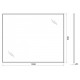 Зеркало BelBagno SPC-AL-1000-800 Зеркало BelBagno SPC-AL-1000-800