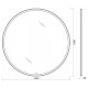 Зеркало BelBagno SPC-RNG-1000-LED-TCH Зеркало BelBagno SPC-RNG-1000-LED-TCH
