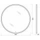 Зеркало BelBagno SPC-RNG-800-LED-TCH Зеркало BelBagno SPC-RNG-800-LED-TCH