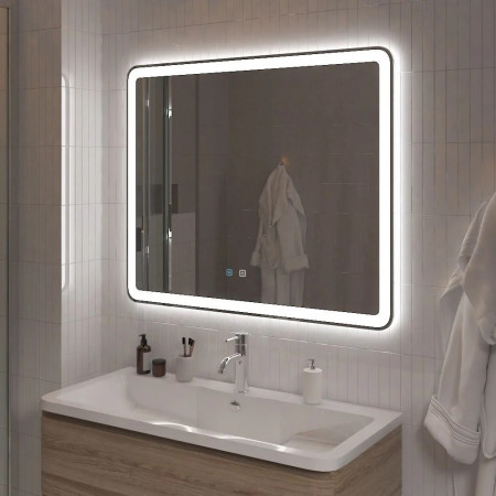 Зеркало BelBagno SPC-MAR-1000-800-LED-TCH-SND Зеркало BelBagno SPC-MAR-1000-800-LED-TCH-SND